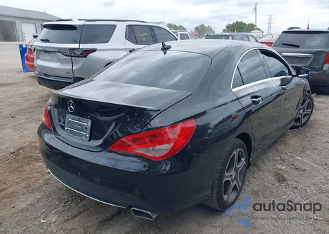 2014 Mercedes-Benz Cla 250 from USA, damaged, VIN WDDSJ4EB9EN052556